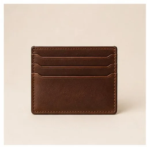 Four-Slot Card Case — Natural
