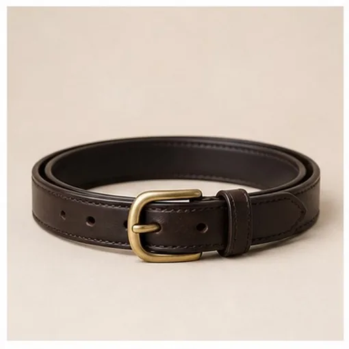 28 mm Dress Belt — Chestnut